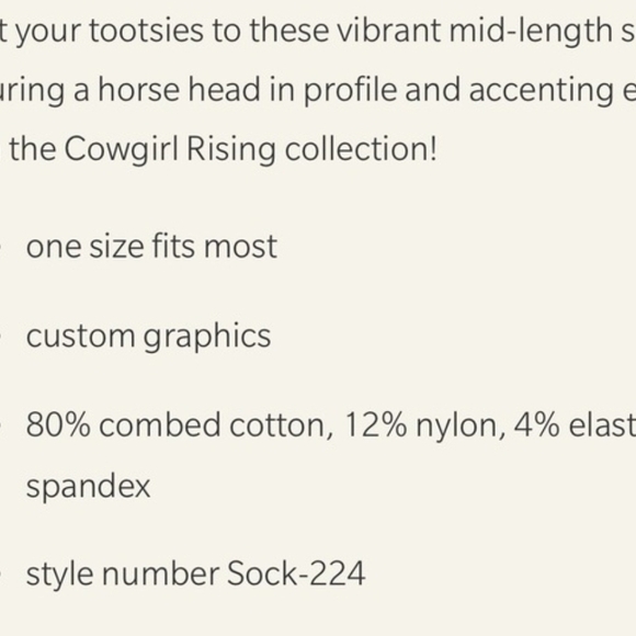 Double D Ranch Red and Green Patterned Socks - Picture 2 of 4